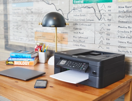 How does an inkjet printer work
